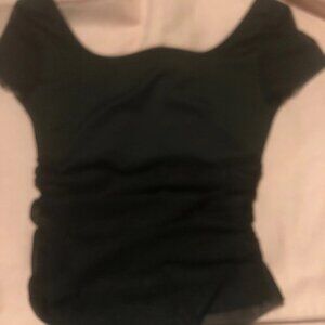half mesh top size s